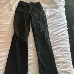 Zara Black Flare & Wide Leg Jeans